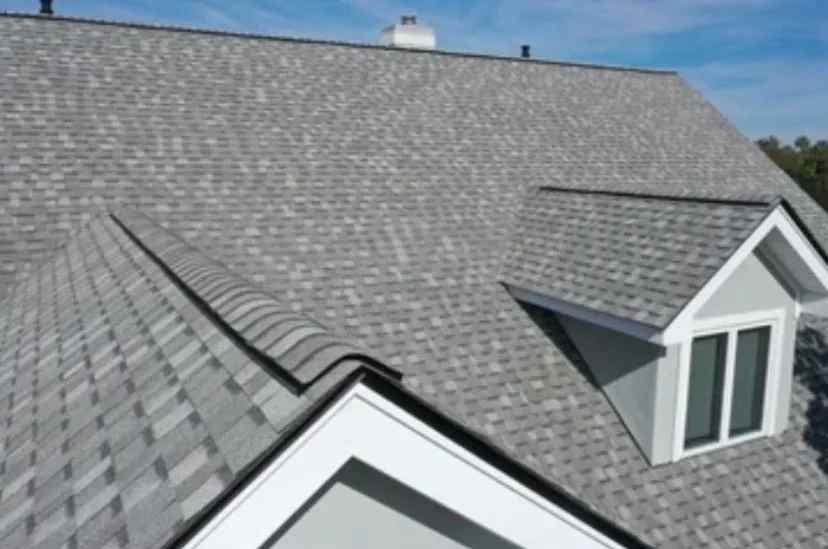 A house roof with shingle roofing in Kyle